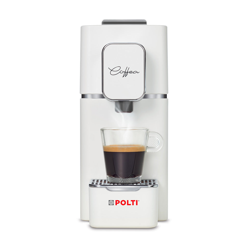 Polti Coffea S15W avec 54 kits de dégustation de dosettes incluses